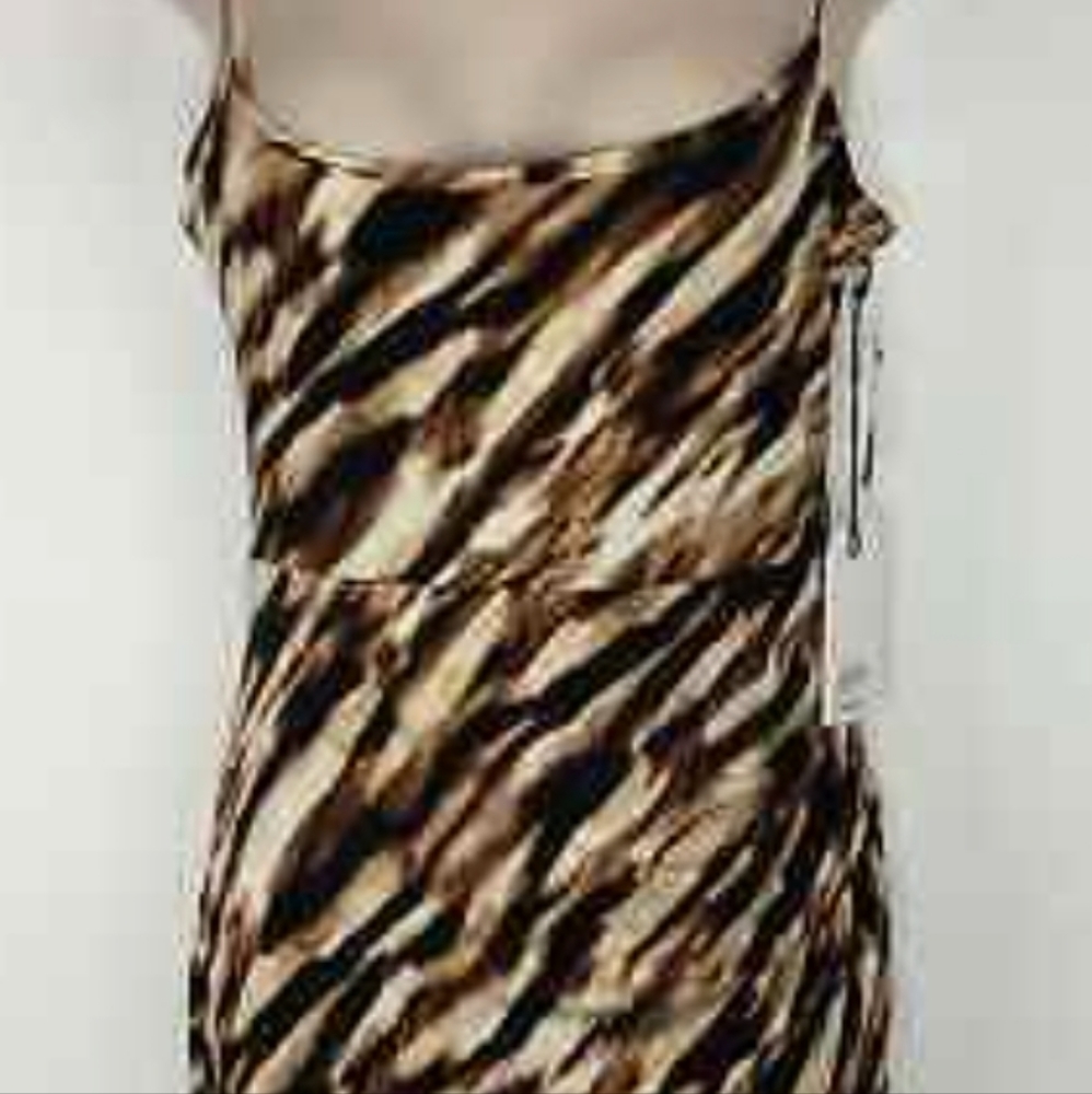 Leith animal print dress